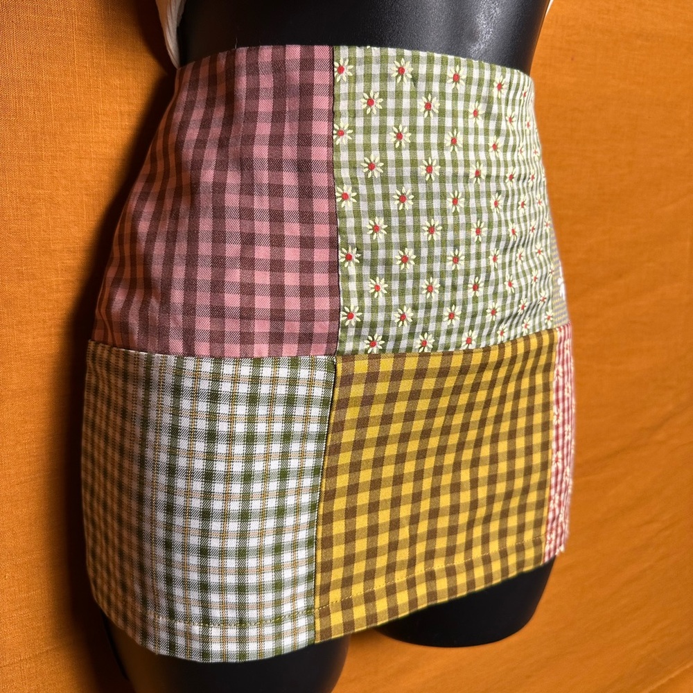 The Ragged Priest Multicolored Patchwork Skirt NWT - image 4